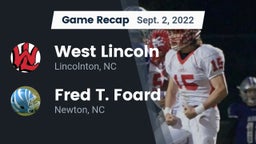 Recap: West Lincoln  vs. Fred T. Foard  2022