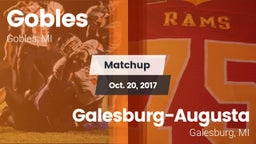 Matchup: Gobles vs. Galesburg-Augusta  2017