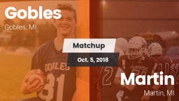 Matchup: Gobles vs. Martin  2018