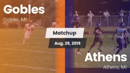 Matchup: Gobles vs. Athens  2019