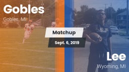 Matchup: Gobles vs. Lee  2019