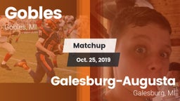 Matchup: Gobles vs. Galesburg-Augusta  2019