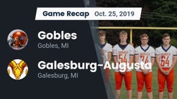 Recap: Gobles  vs. Galesburg-Augusta  2019