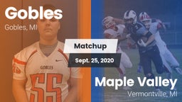 Matchup: Gobles vs. Maple Valley  2020