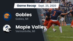 Recap: Gobles  vs. Maple Valley  2020