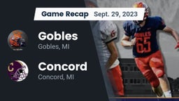 Recap: Gobles  vs. Concord  2023