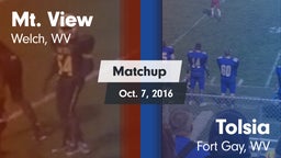Matchup: Mt. View vs. Tolsia  2016