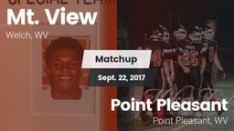 Matchup: Mt. View vs. Point Pleasant  2017