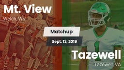 Matchup: Mt. View vs. Tazewell  2019
