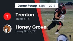 Recap: Trenton  vs. Honey Grove  2017