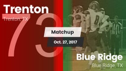 Matchup: Trenton vs. Blue Ridge  2017