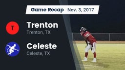 Recap: Trenton  vs. Celeste  2017