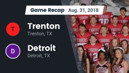 Recap: Trenton  vs. Detroit  2018