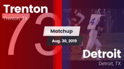 Matchup: Trenton vs. Detroit  2019