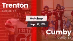 Matchup: Trenton vs. Cumby  2019