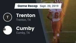 Recap: Trenton  vs. Cumby  2019