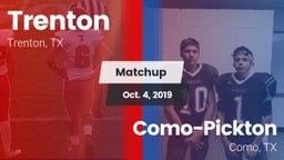 Matchup: Trenton vs. Como-Pickton  2019