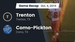 Recap: Trenton  vs. Como-Pickton  2019