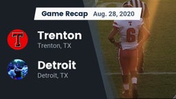 Recap: Trenton  vs. Detroit  2020