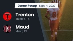 Recap: Trenton  vs. Maud  2020