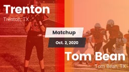 Matchup: Trenton vs. Tom Bean  2020
