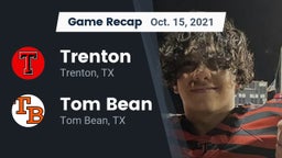 Recap: Trenton  vs. Tom Bean  2021