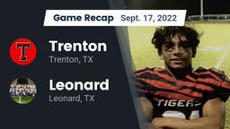 Recap: Trenton  vs. Leonard  2022