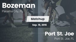 Matchup: Bozeman vs. Port St. Joe  2016