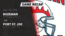 Recap: Bozeman  vs. Port St. Joe  2016