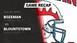 Recap: Bozeman  vs. Blountstown  2016