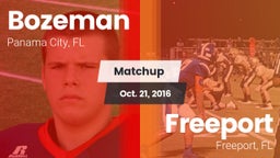 Matchup: Bozeman vs. Freeport  2016