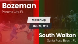 Matchup: Bozeman vs. South Walton  2016
