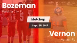 Matchup: Bozeman vs. Vernon  2017