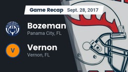 Recap: Bozeman  vs. Vernon  2017
