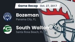 Recap: Bozeman  vs. South Walton  2017
