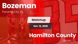 Matchup: Bozeman vs. Hamilton County  2018