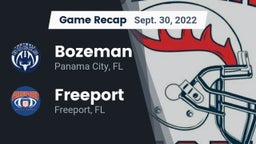 Recap: Bozeman  vs. Freeport  2022
