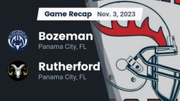 Recap: Bozeman  vs. Rutherford  2023