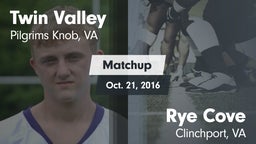 Matchup: Twin Valley vs. Rye Cove  2016