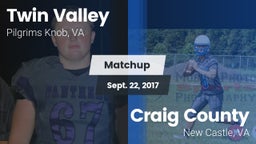 Matchup: Twin Valley vs. Craig County  2017
