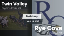 Matchup: Twin Valley vs. Rye Cove  2018