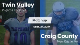 Matchup: Twin Valley vs. Craig County  2019