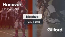 Matchup: Hanover vs. Gilford 2016
