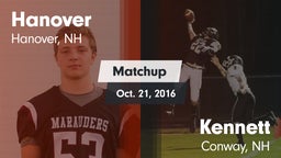 Matchup: Hanover vs. Kennett  2016