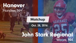 Matchup: Hanover vs. John Stark Regional  2016