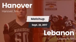 Matchup: Hanover vs. Lebanon  2017