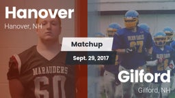 Matchup: Hanover vs. Gilford  2017