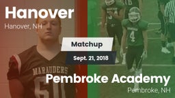 Matchup: Hanover vs. Pembroke Academy 2018