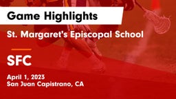 St. Margaret's Episcopal School vs SFC Game Highlights - April 1, 2023