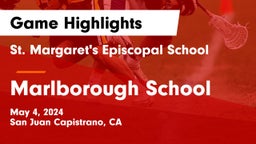 St. Margaret's Episcopal School vs Marlborough School Game Highlights - May 4, 2024